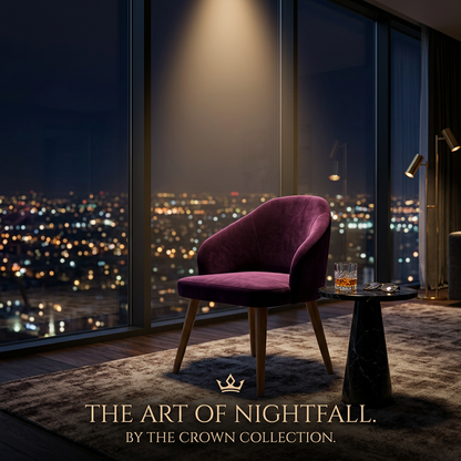 Un fauteuil luxueux une touche de luxe au premier coup d’œil.
