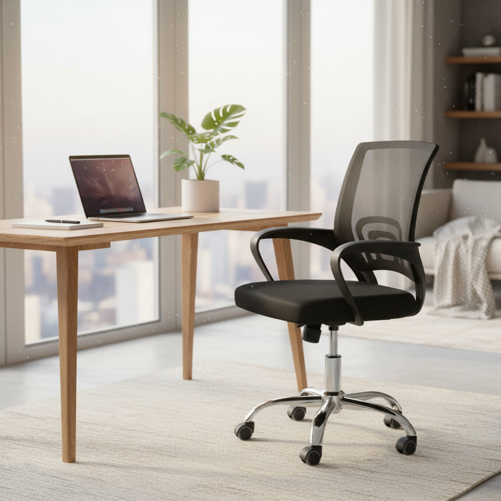 La chaise OfficeLux offre confort et luxe dans les moindres détails.