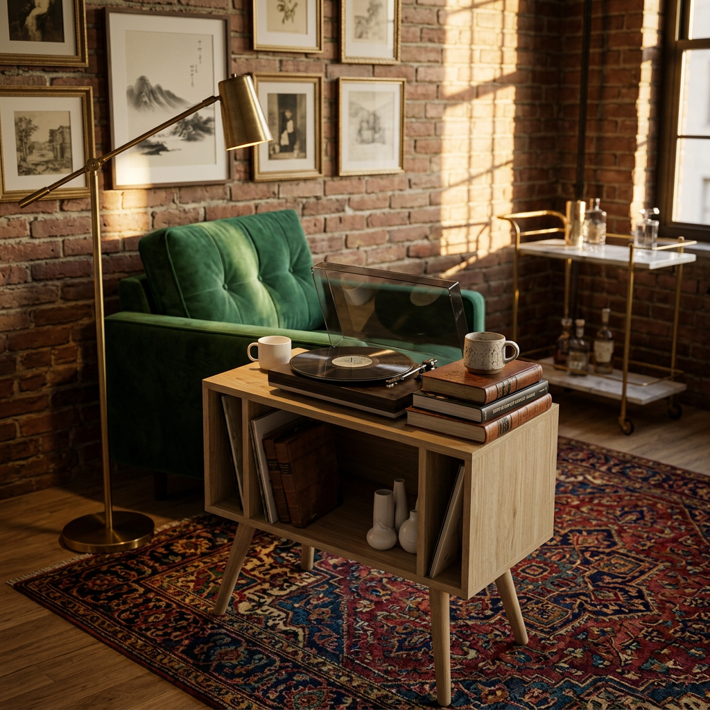 Une solution élégante pour ranger livres et objets de décoration sans encombrement.