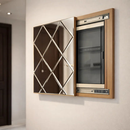 Couvercle de diffuseur miroir de luxe