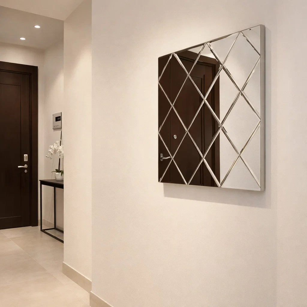 Couvercle de diffuseur miroir de luxe