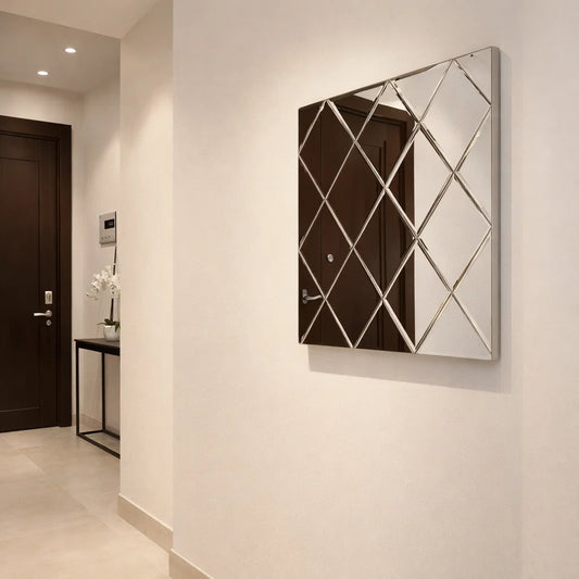 Couvercle de diffuseur miroir de luxe