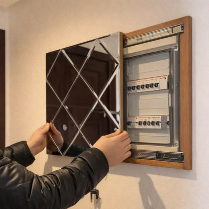 Couvercle de diffuseur miroir de luxe