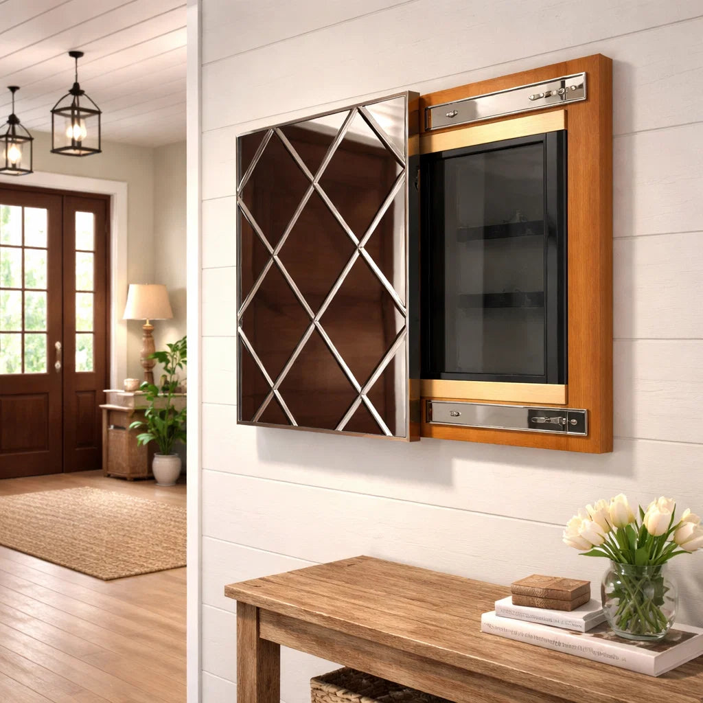 Couvercle de diffuseur miroir de luxe