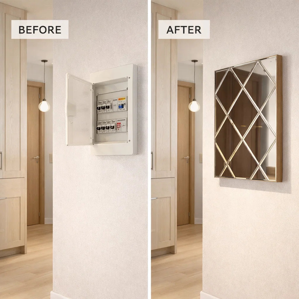 Couvercle de diffuseur miroir de luxe