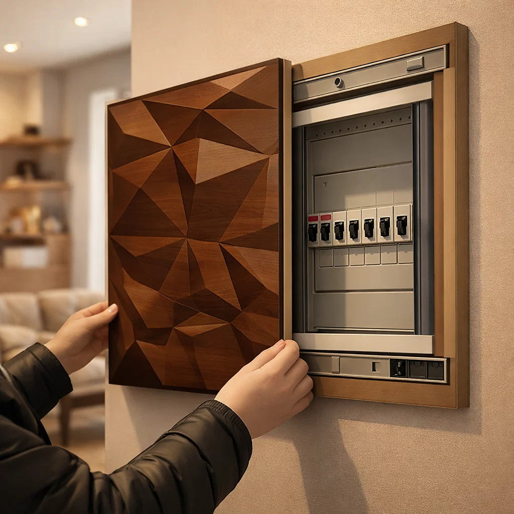 Couvercle de diffuseur miroir de luxe