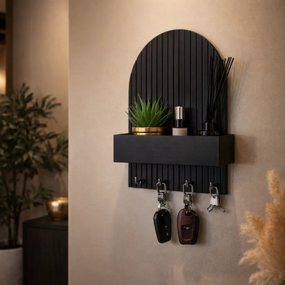 Un organisateur d'entrée pratique avec une touche de luxe