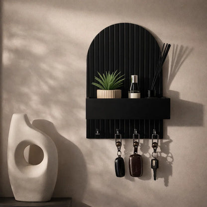 Un organisateur d'entrée pratique avec une touche de luxe