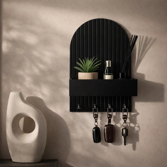 Un organisateur d'entrée pratique avec une touche de luxe