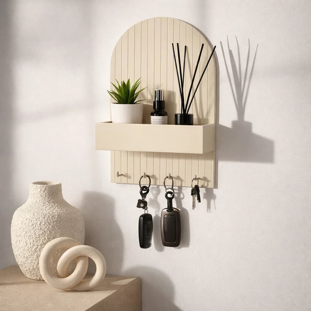 Un organisateur d'entrée pratique avec une touche de luxe