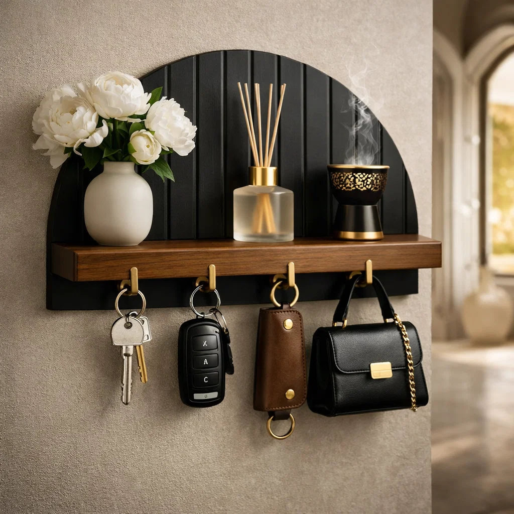 Un objet luxueux pour orner l'entrée de votre maison.