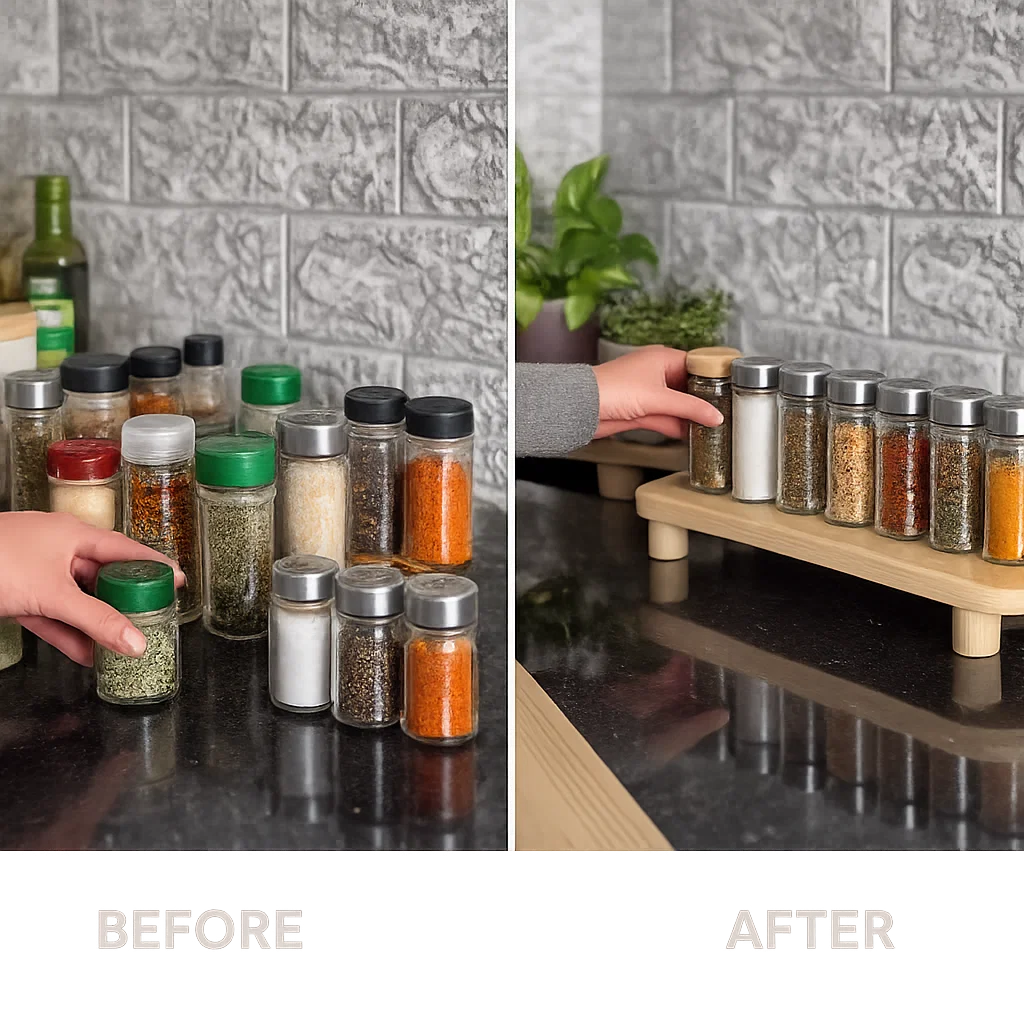 4 astuces ingénieuses pour transformer le désordre de votre cuisine en une élégance organisée