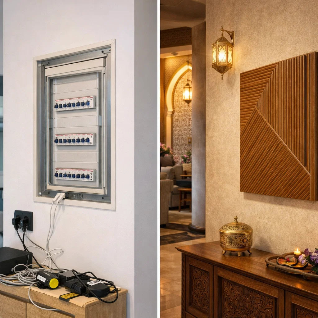 Couvercle de diffuseur miroir de luxe