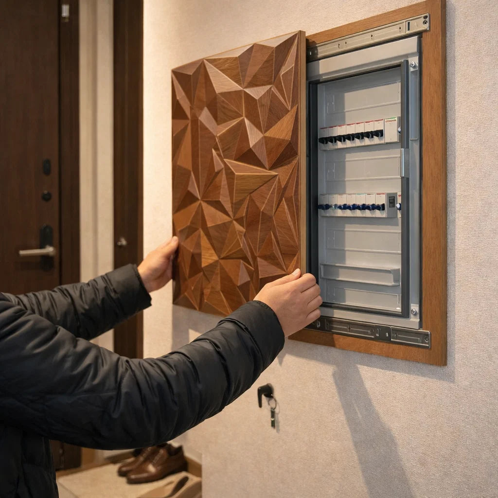 Couvercle de diffuseur miroir de luxe