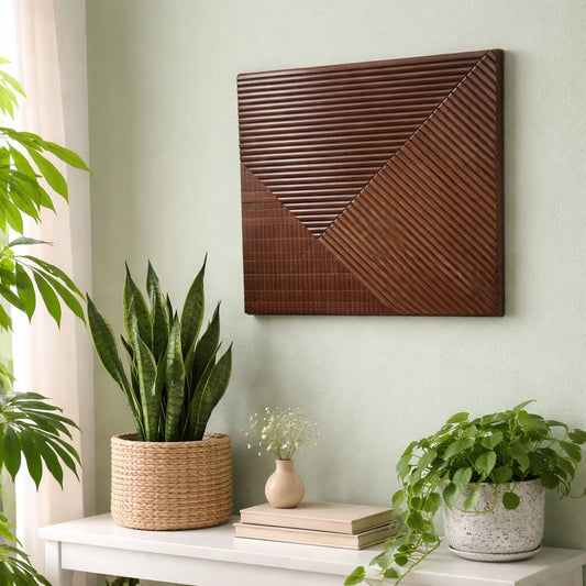 Transformez un boîtier électrique, défaut visible en un élément décoratif luxueux 50×50 cm