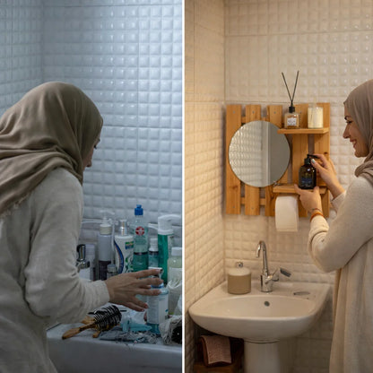 Transformez le désordre de votre salle de bain en un espace organisé et élégant