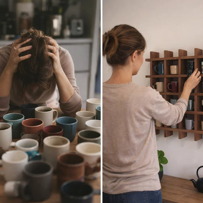 Dites adieu au désordre des tasses et rangez chaque chose avec élégance