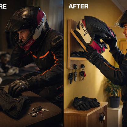 Rangez votre casque et vos clés en seulement 5 secondes