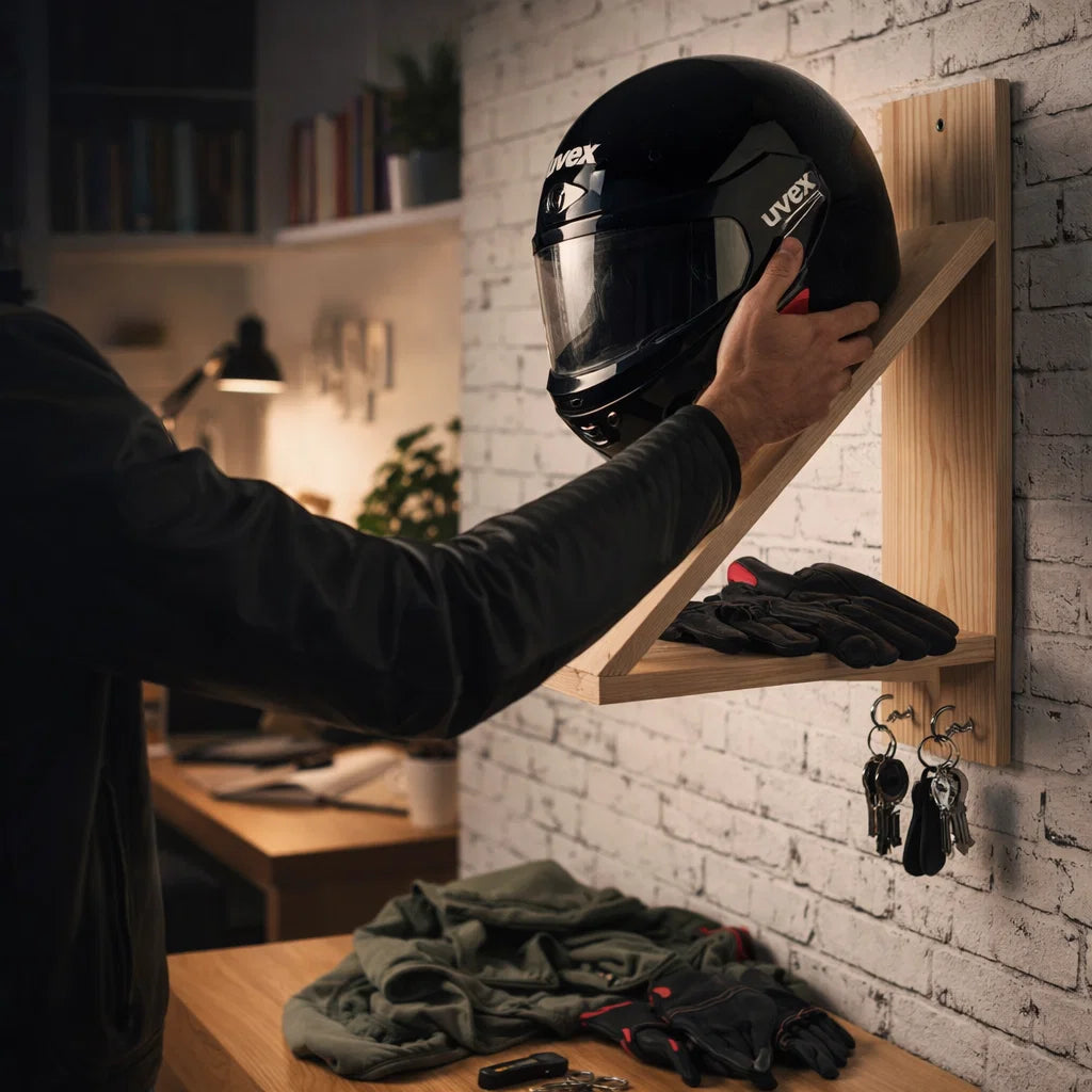 Rangez votre casque et vos clés en seulement 5 secondes
