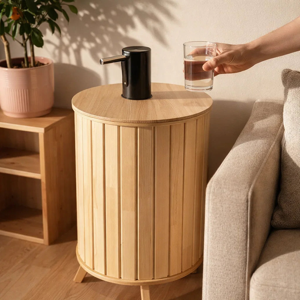 Table de couvercle de cylindre d'eau de luxe